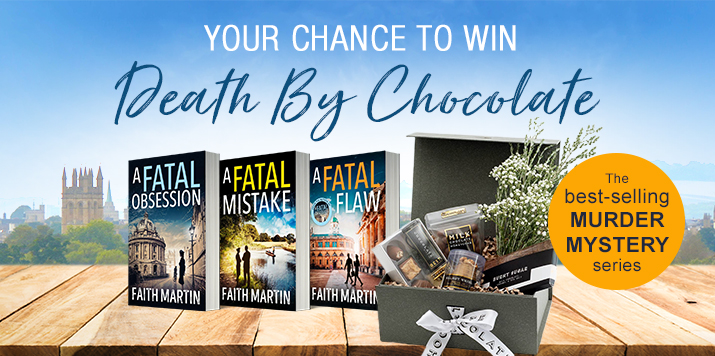 Death by Chocolate hamper and books prize