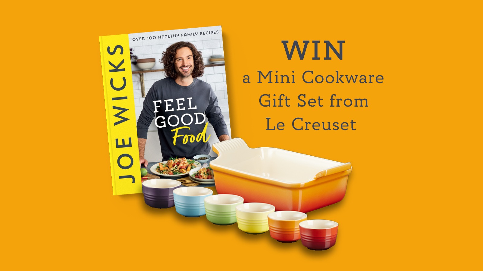 Le Creuset Joe Wicks Feel Good Food